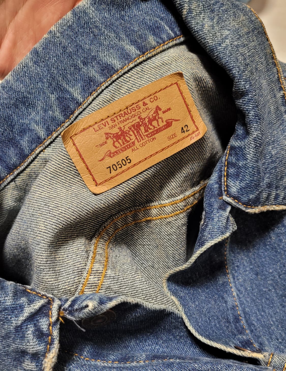 90s 리바이스 트러커 자켓 상품이미지5