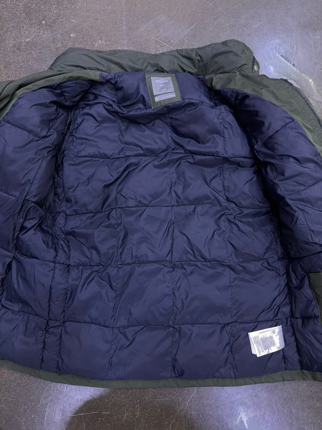 GAP 갭 M65 야상 필드자켓 패딩점퍼 올리브 M 상품이미지8