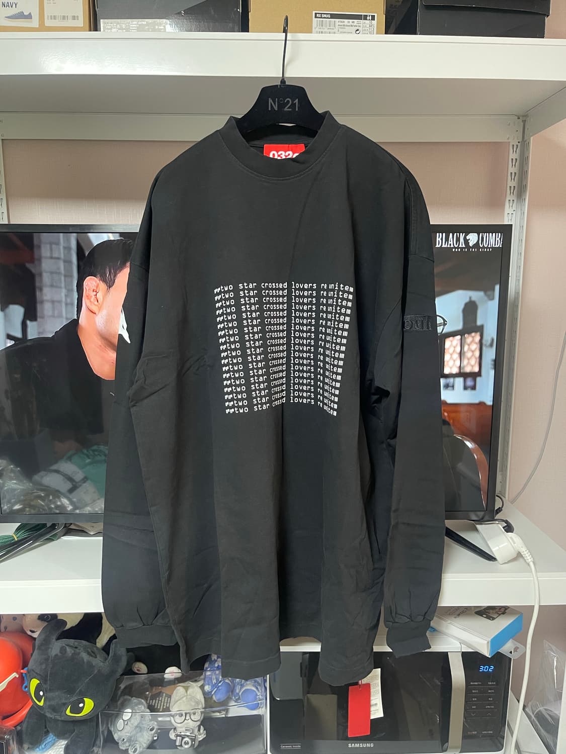 032c 오버사이즈 스웻셔츠 상품이미지1