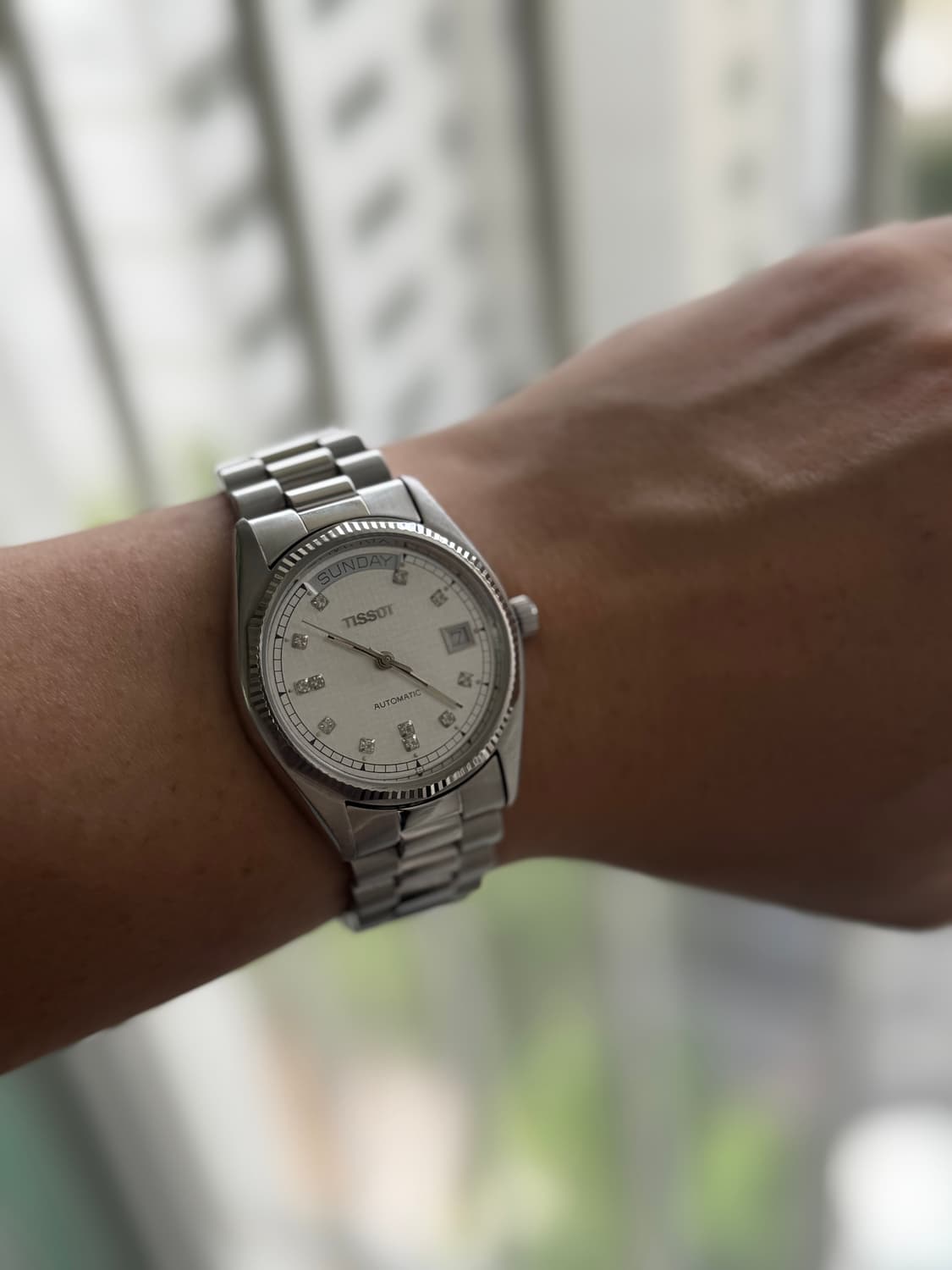 1970-80s 빈티지 티쏘 Tissot 데이데이트 희귀 상품이미지6
