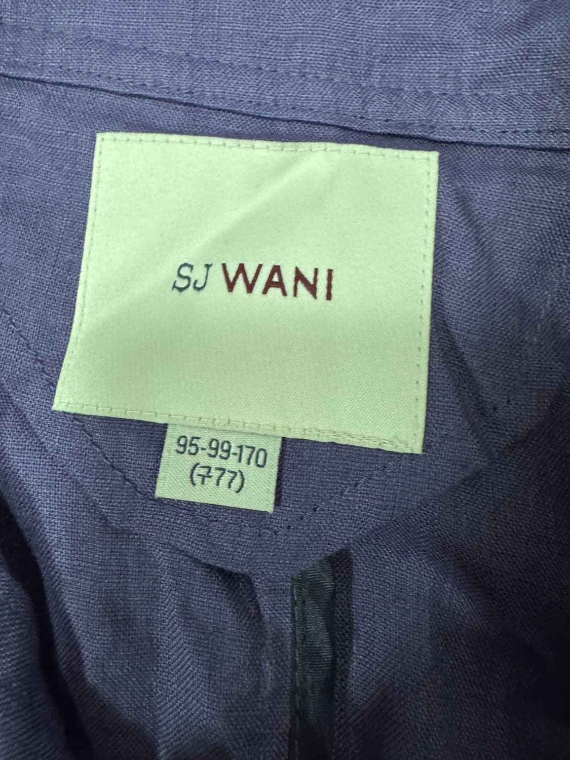 여성 SJWANi 손정완 퍼플 아마 자켓 77 상품이미지3