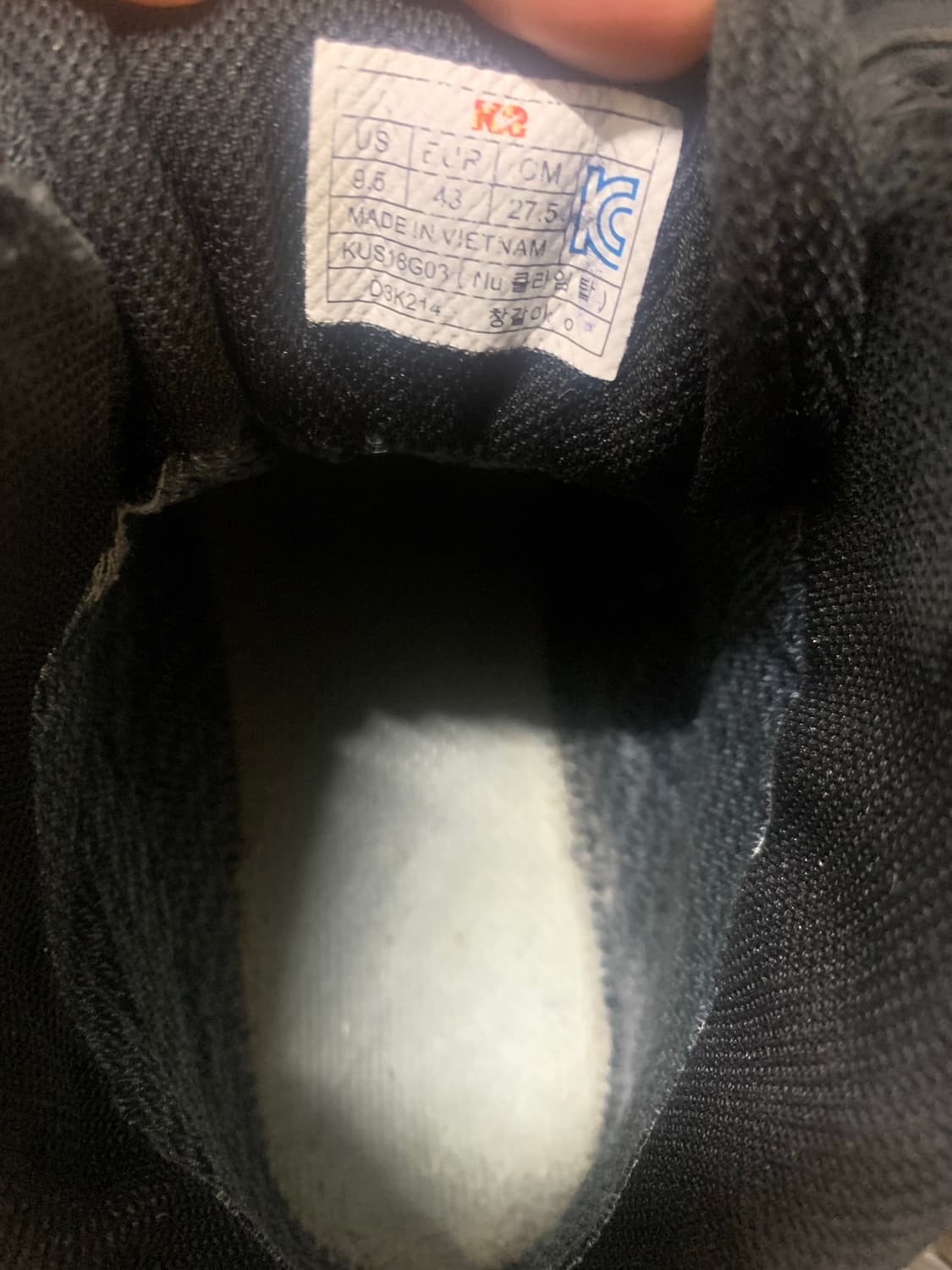 K2 고어텍스 등산화 판매합니다 상품이미지6