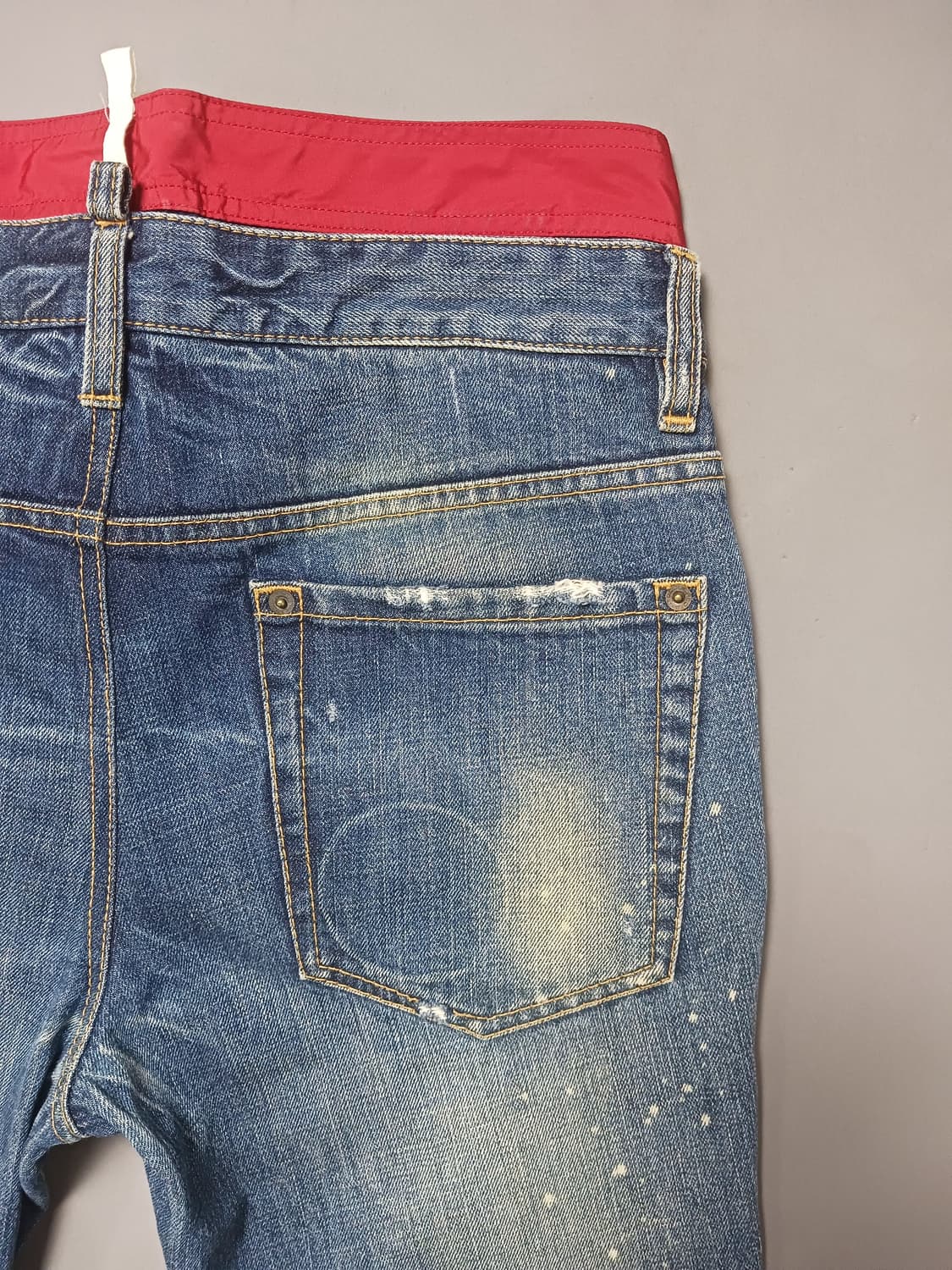 [48] 런웨이 디스퀘어드2 수영복 레이어드 모토진 청바지 32 33 상품이미지9