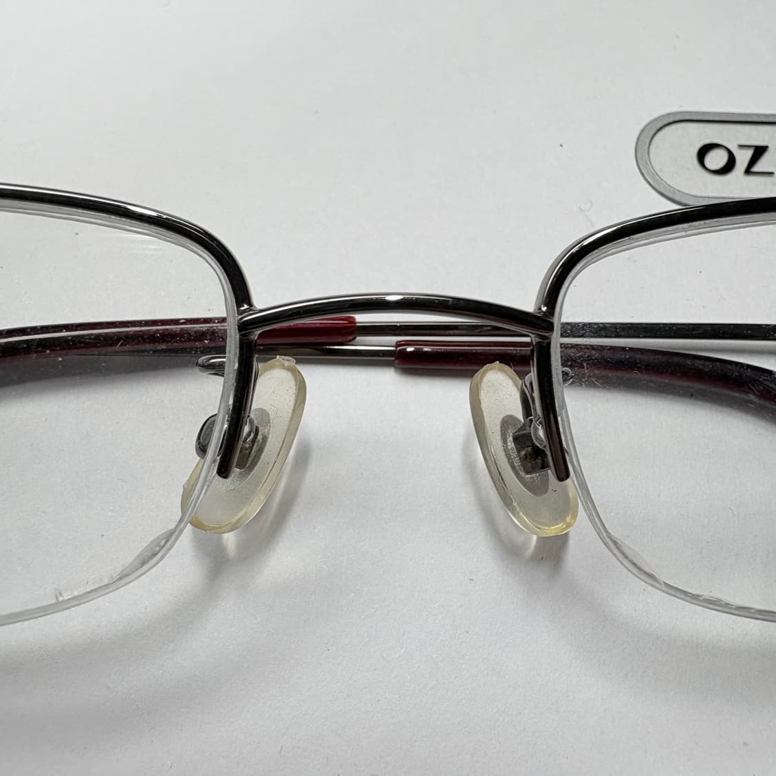빈티지 안경(하프림 스퀘어 안경) 상품이미지3