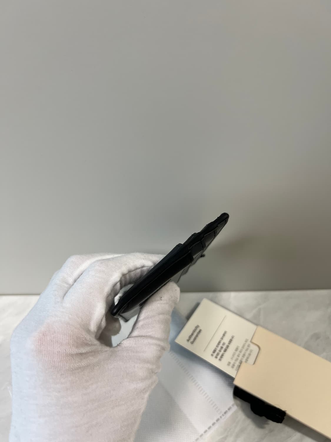 디올 시그니처 카드지갑 딥그레이 상품이미지3