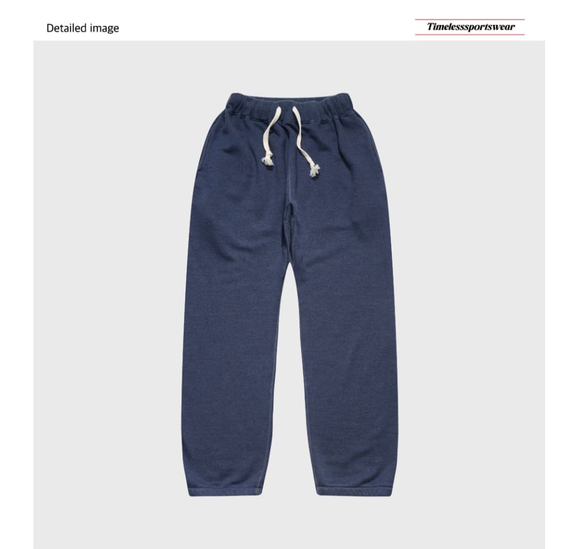 티임리스 스포츠웨어  스웻팬츠 올리브 네이비 3사이즈 일괄판매 상품이미지2