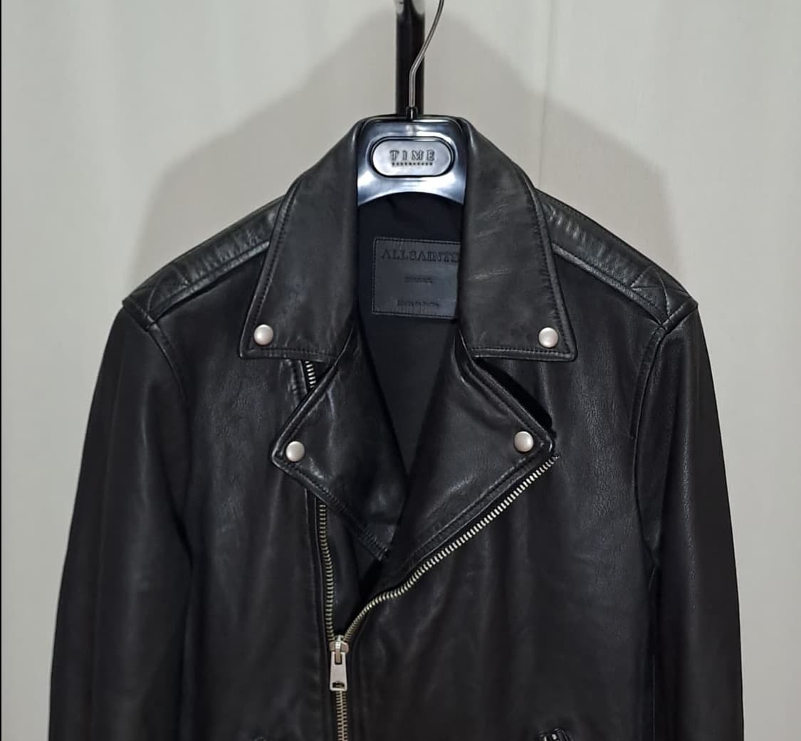 올세인츠 밀로 바이커 라이더 레더 가죽자켓 s 상품이미지2