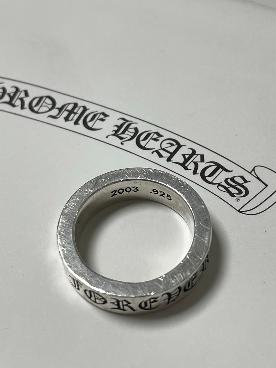 크롬하츠 포에버링 us 9.5사이즈 상품이미지3