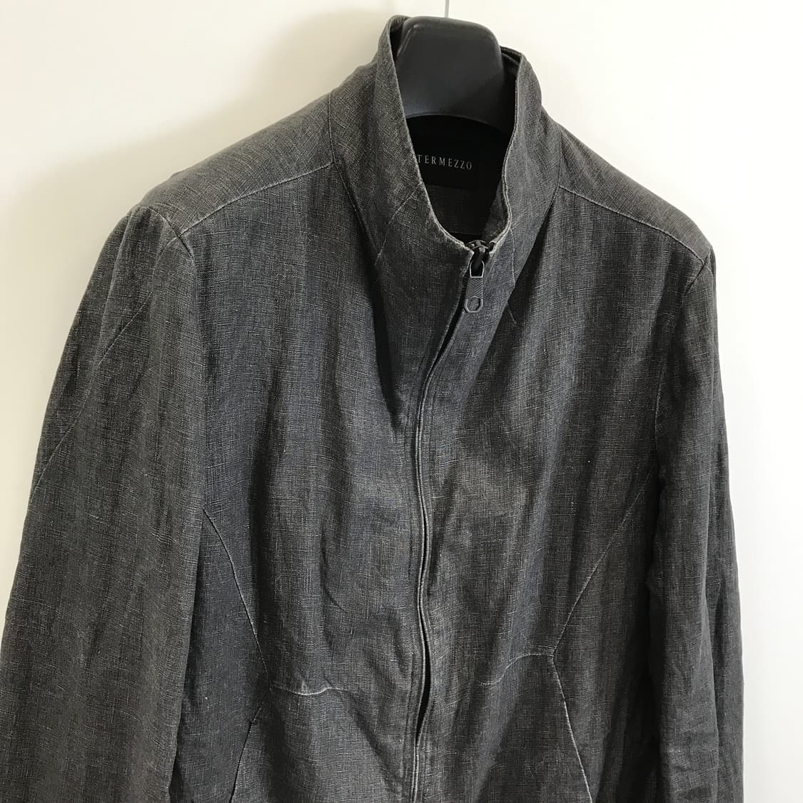 인터메조 린넨 그레이 봄버자켓 [95] 상품이미지2