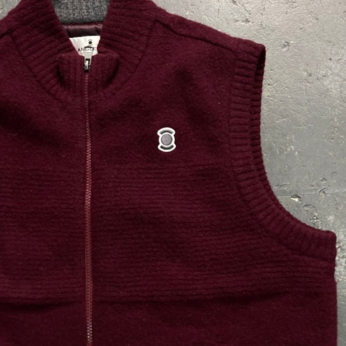 105 와이드앵글 방풍 니트조끼 상품이미지2