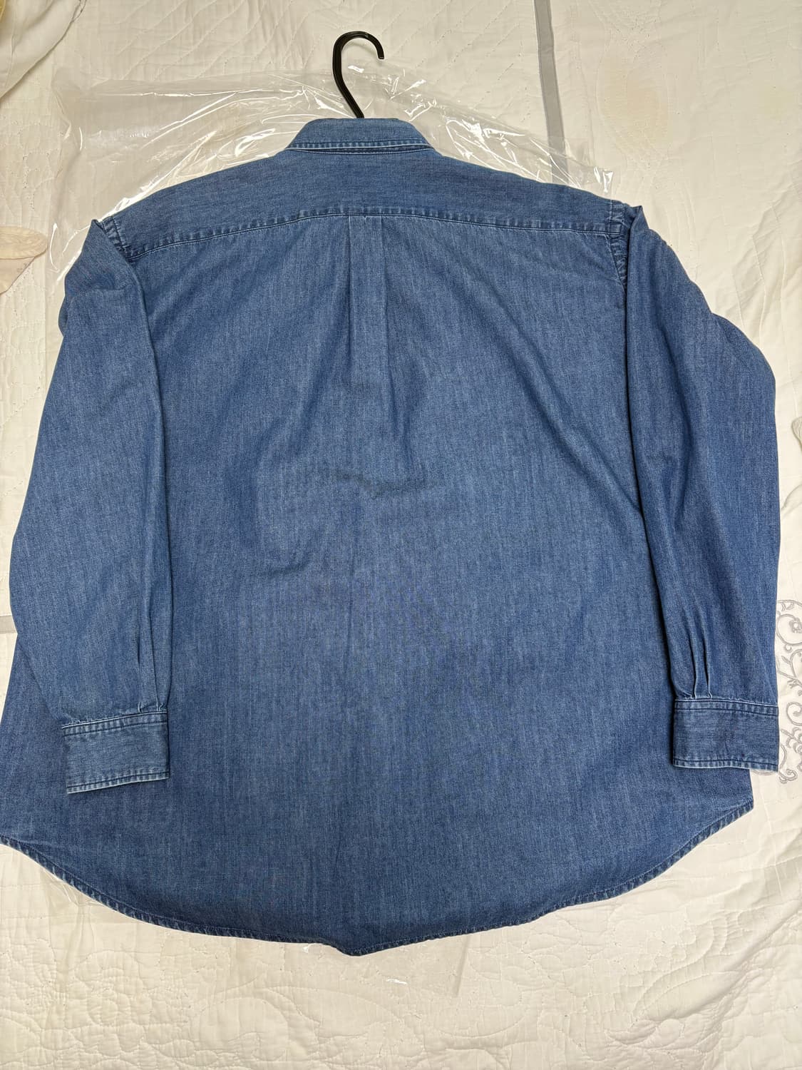 [주말특가]빔즈 SSZ  가마쿠라 류창마 오버핏 데님 셔츠 자켓 S 상품이미지2