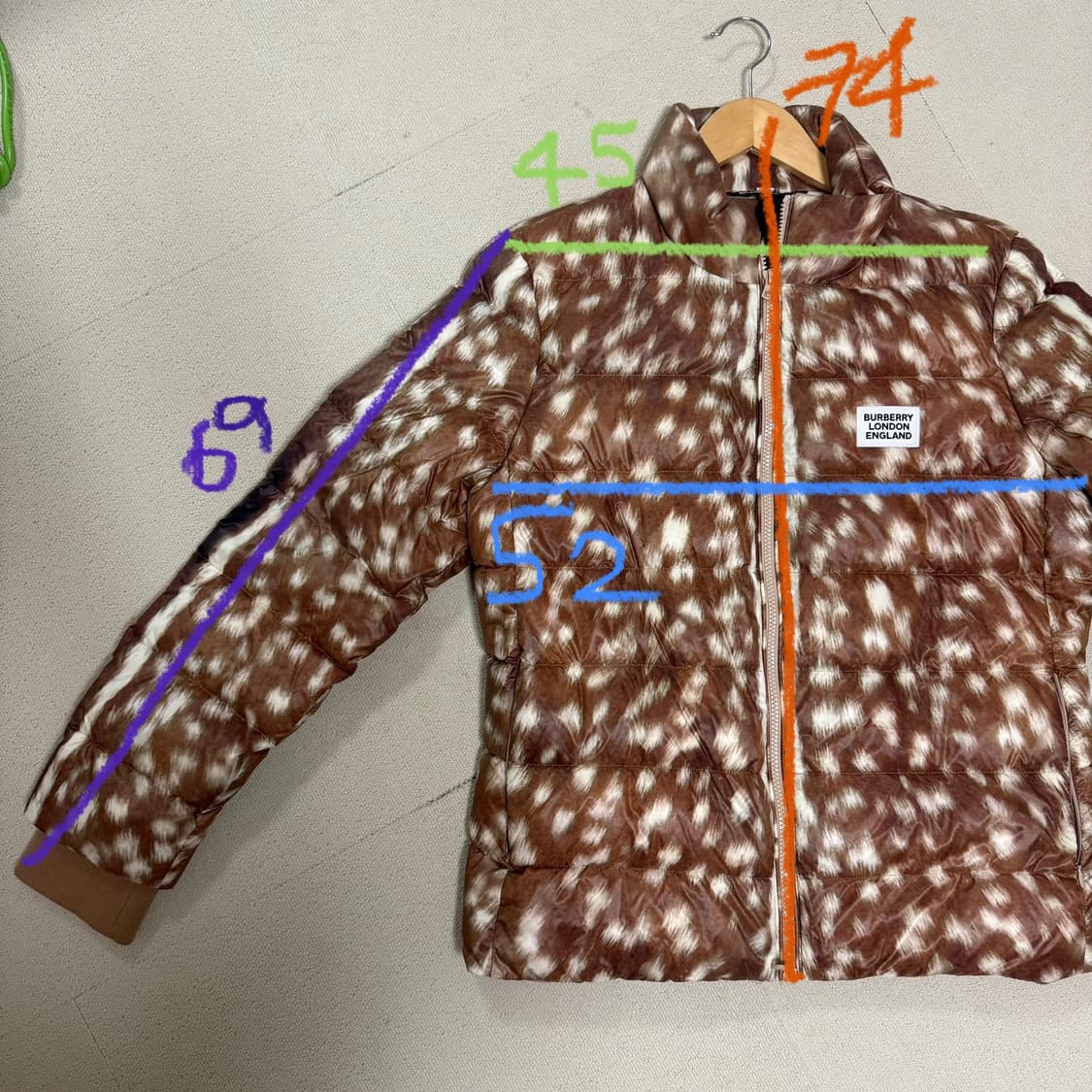 버버리 패딩 (밤비코어 아이템🤎) 상품이미지7