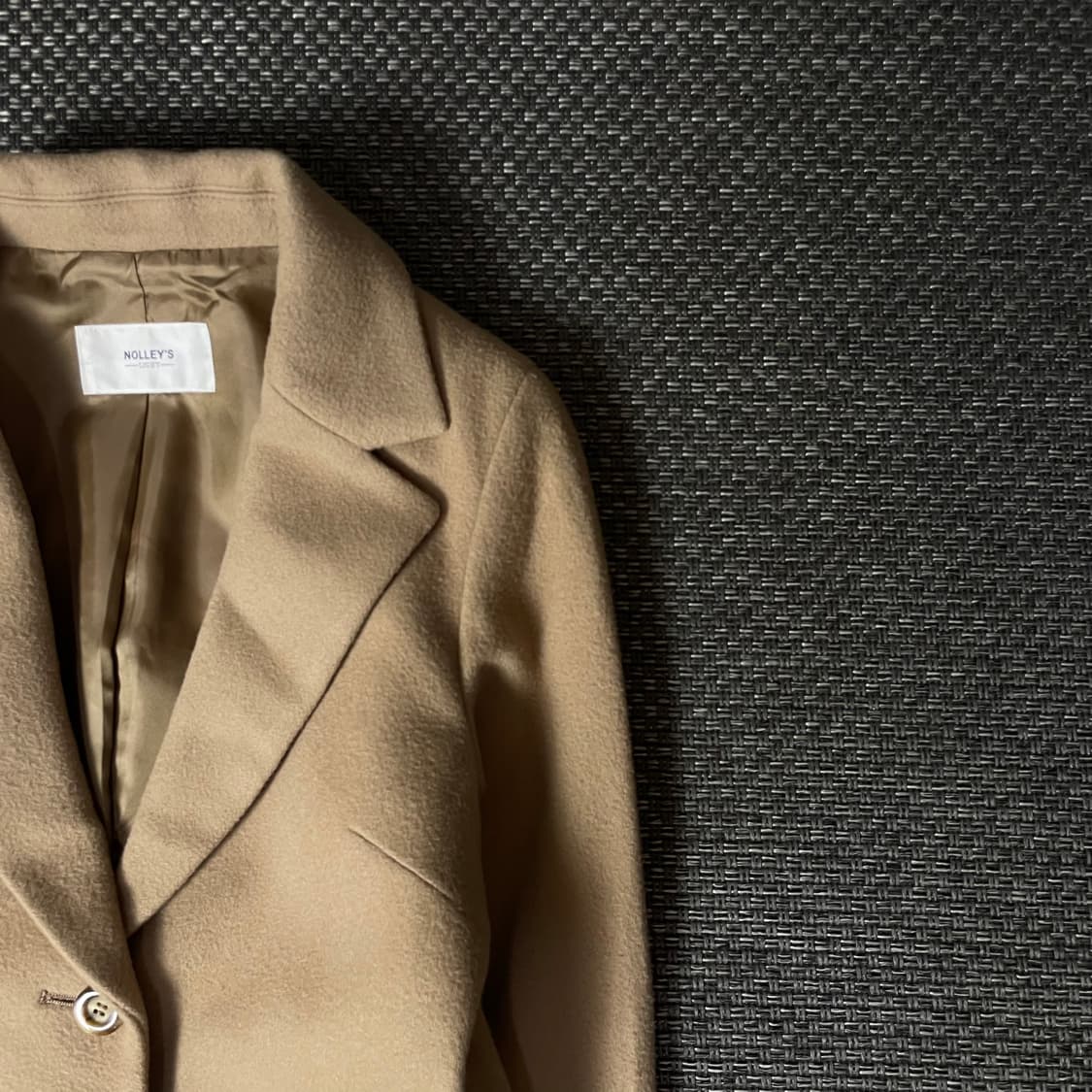 NOLLEYS 연베이지 투포켓 롱 코트 38 상품이미지3
