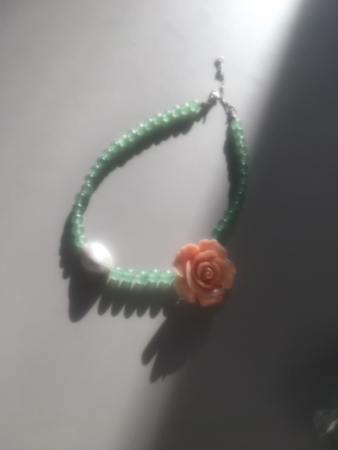 Viburnum shop 러블리 옥 장미 목걸이 상품이미지2