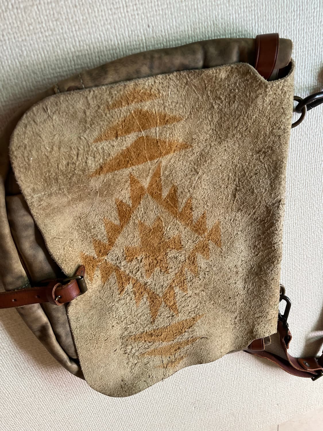 RRL  LEATHER PRINTED SHOULDER BAG 상품이미지2