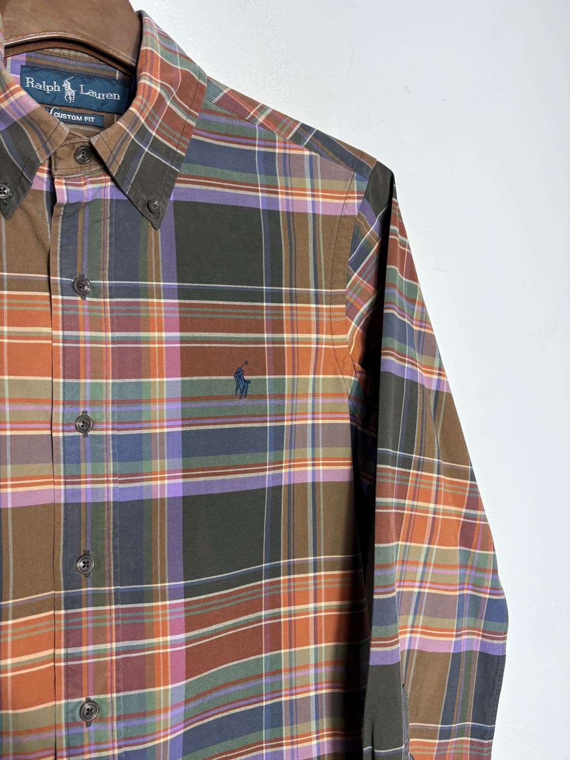 Polo 폴로 체크 코튼 셔츠 상품이미지3