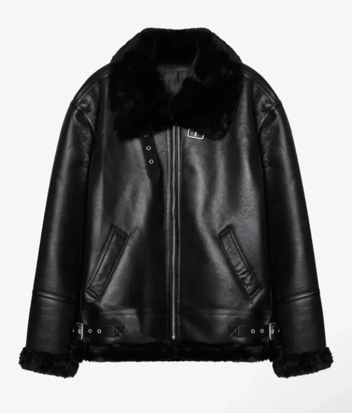 레프트서울 에비에이터 B-3 무스탕 자켓 상품이미지1