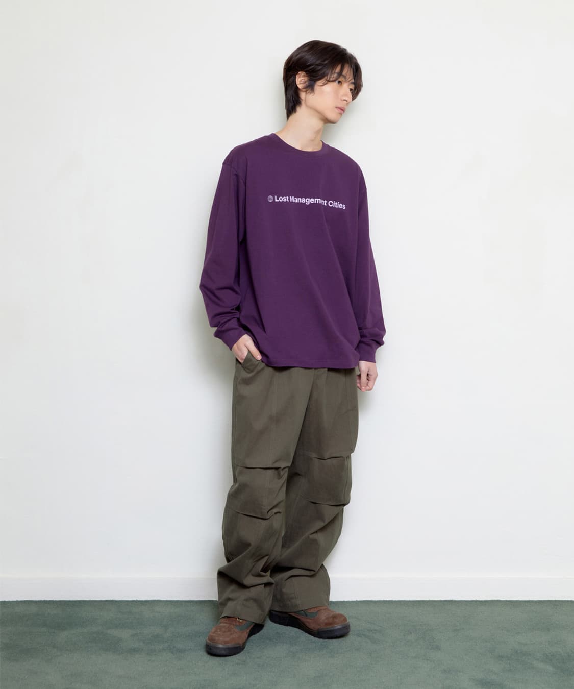 LMC 패러슈트 이지 팬츠 그레이 카키 2 (새상품) 상품이미지5