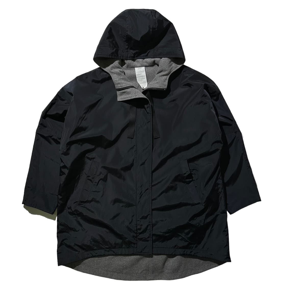 DKNY 리버시블 백로고 롱 후드자켓 상품이미지3