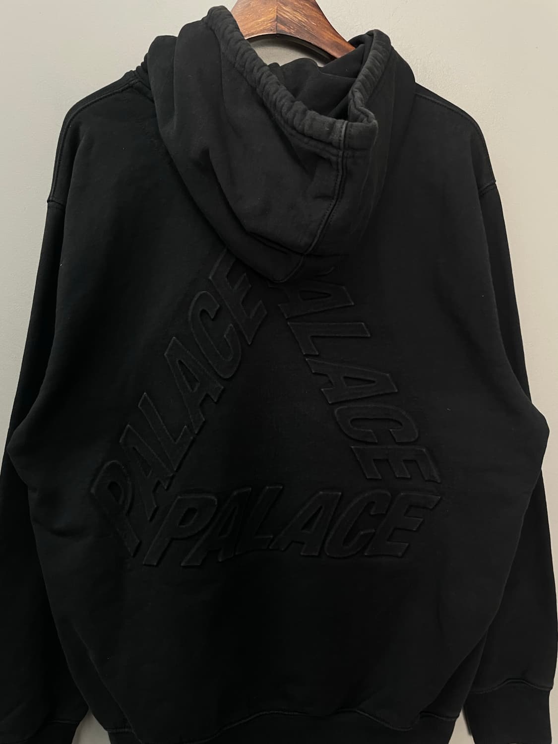 팔라스 빅로고 블랙 후드티 H1179 상품이미지6