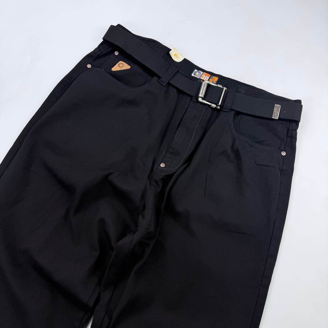 Akademiks 벨티드 자수 코튼 팬츠 상품이미지2