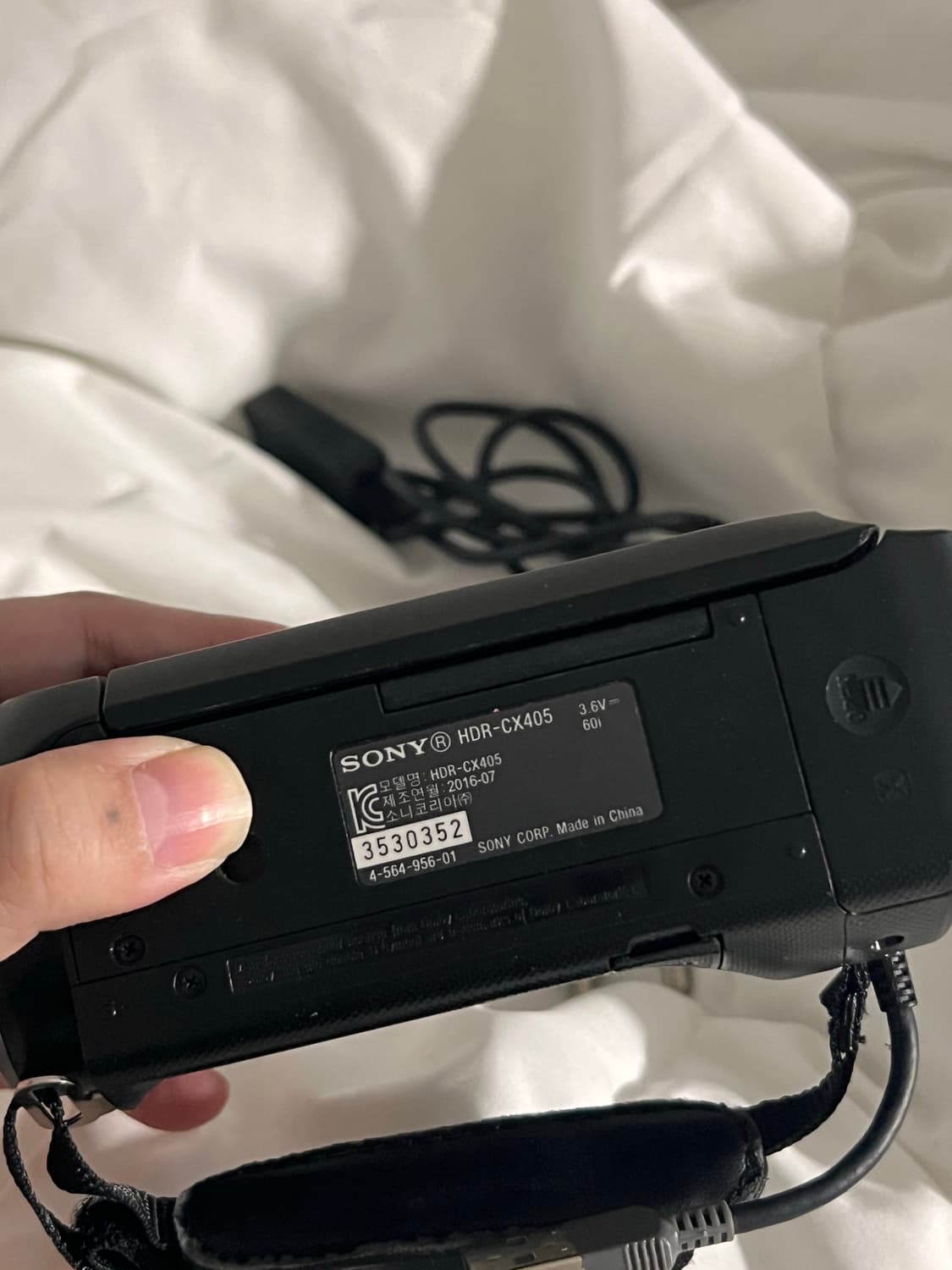 소니 캠코더 sony cx405 상품이미지3