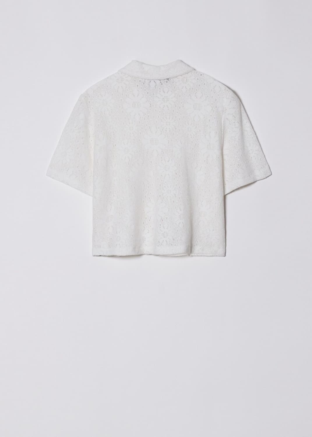 Lace Set Up Shirts (Ivory) 상품이미지4