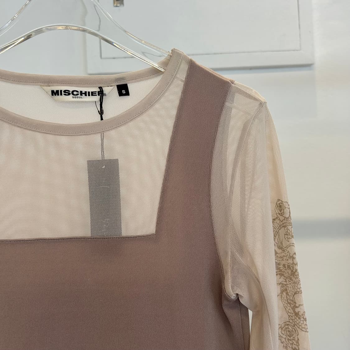 Mischief Seethrough Longsleeve 상품이미지2