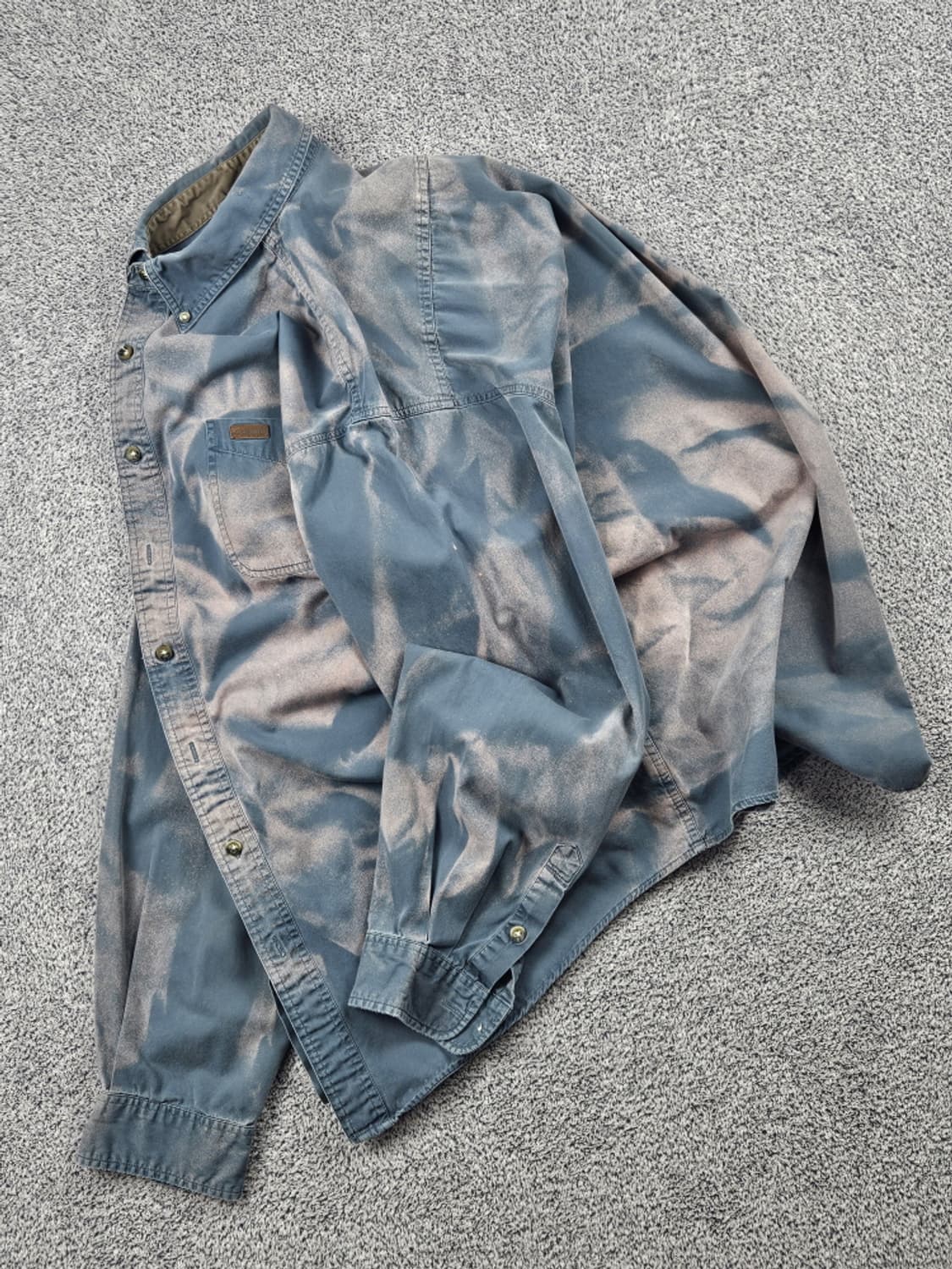 칼하트 다잉 워시드 커스텀 포켓 셔츠 ( XL ) / 10005 상품이미지3