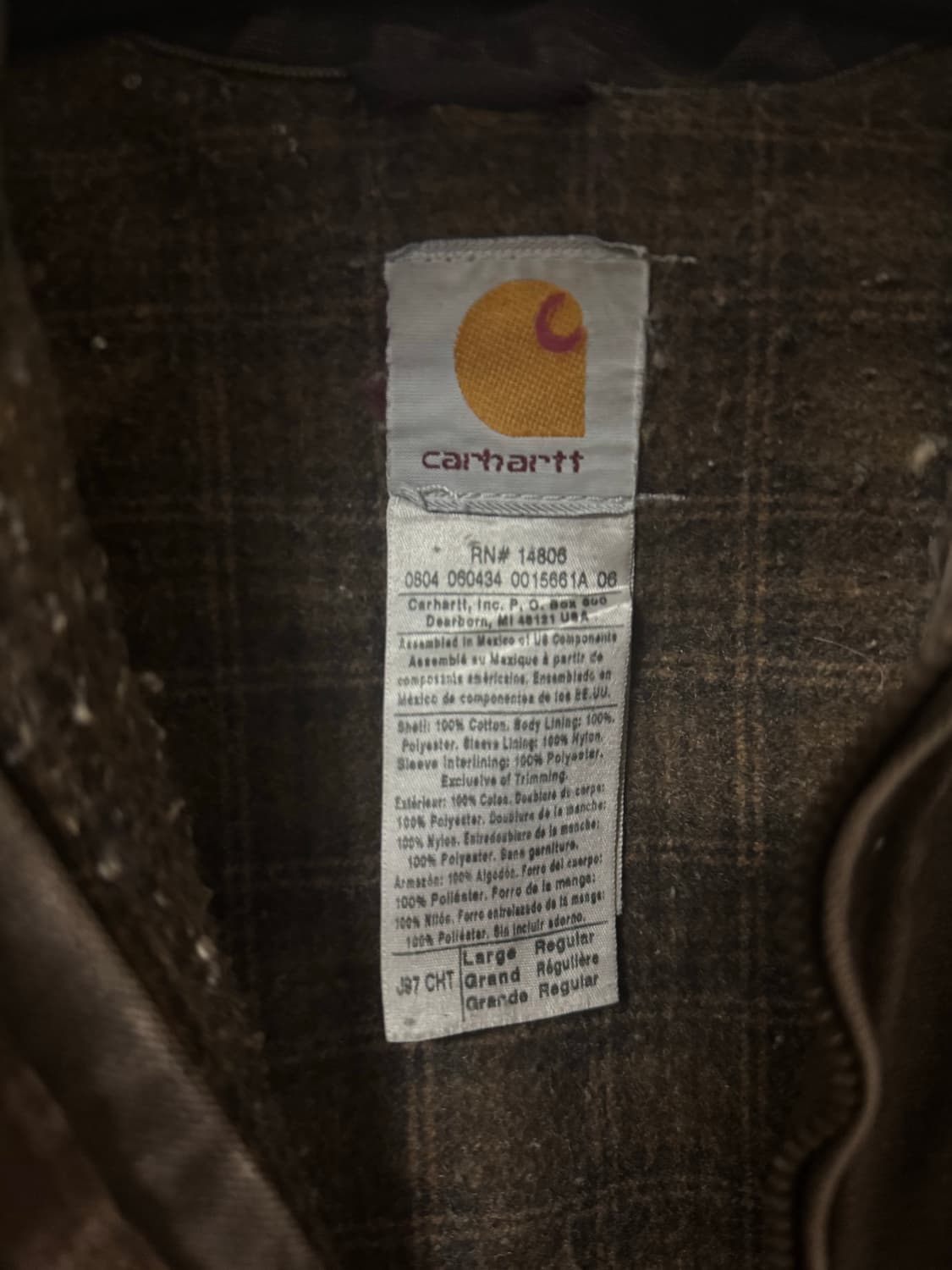 칼하트 J97 DKB USA 상품이미지4