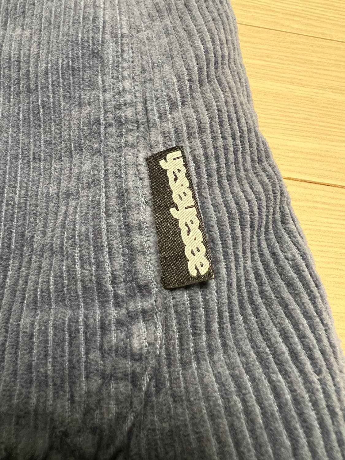 예스아이씨 코듀로이 더블니 카펜더 팬츠 그레이네이비 L / 워크웨어 무드 상품이미지7