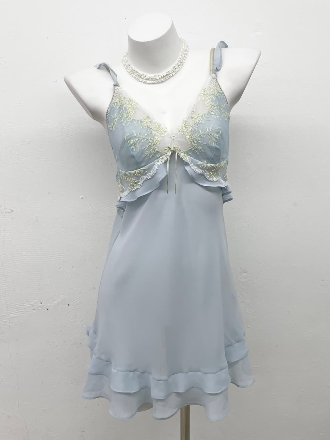 에블린 페어리 프릴 슬립 상품이미지1