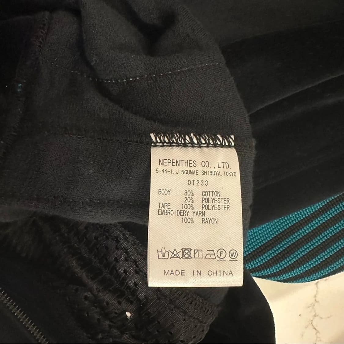 니들스 틸 트랙 자켓 블랙 M 상품이미지8