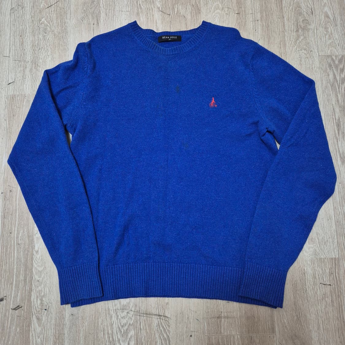 빈폴 스몰로고 라운드 니트 M(95) 상품이미지1