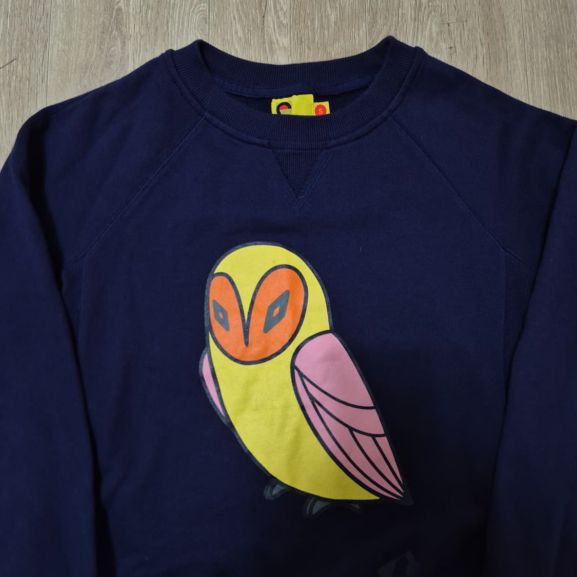 럭키슈에뜨 여성 빅프린팅 스웨트셔츠 맨투맨 S(90) 상품이미지2