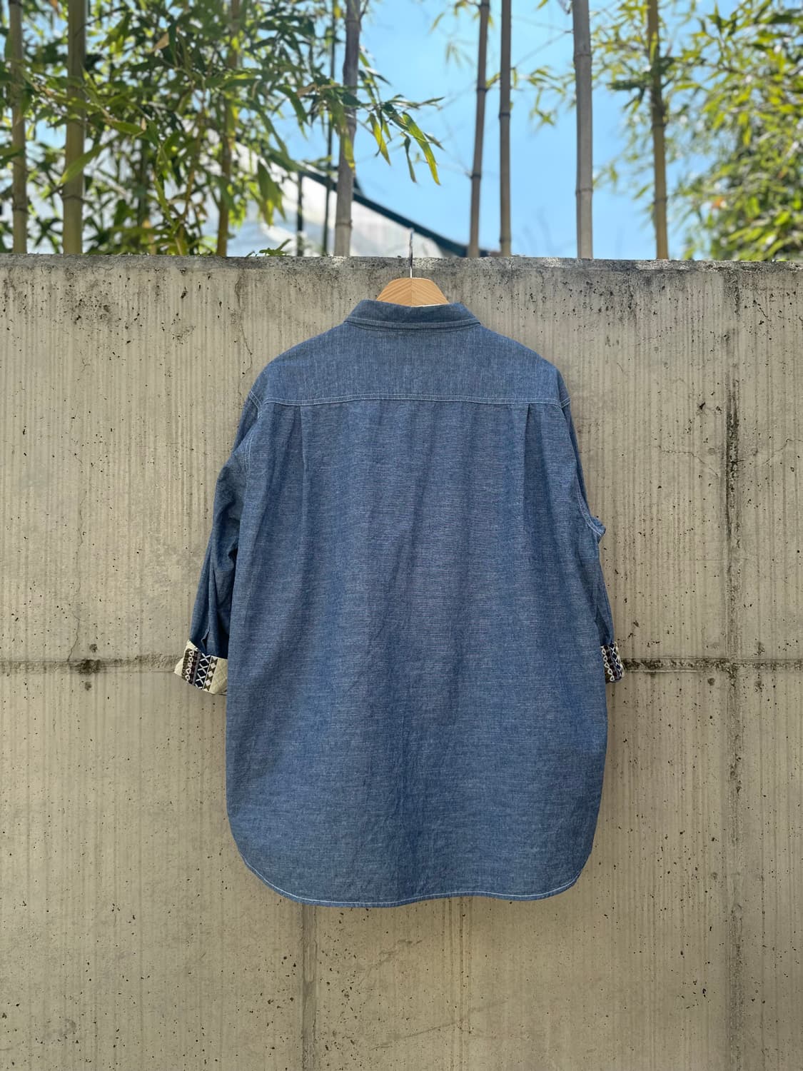 Japanese Vintage 샴브레이 셔츠 상품이미지2