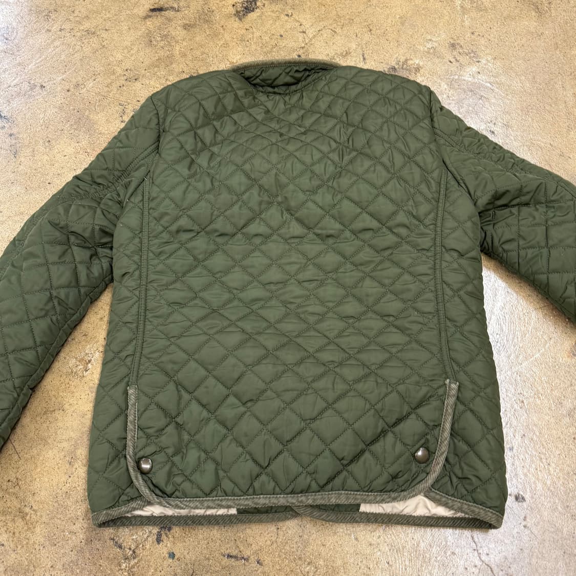 티니위니 카키 퀄팅 자켓  상품이미지4