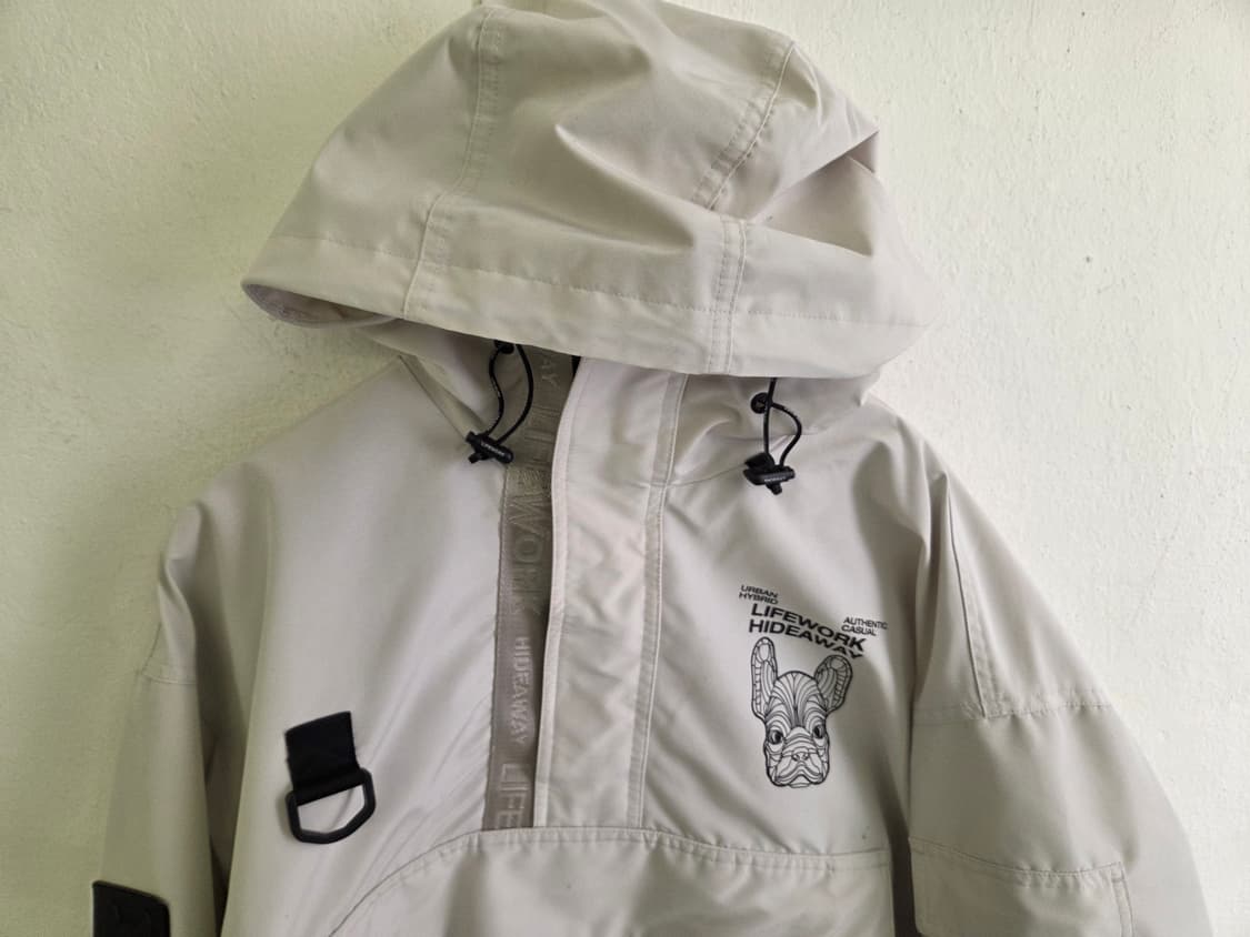 라이프워크 아노락 후드 자켓 STONE M 상품이미지2