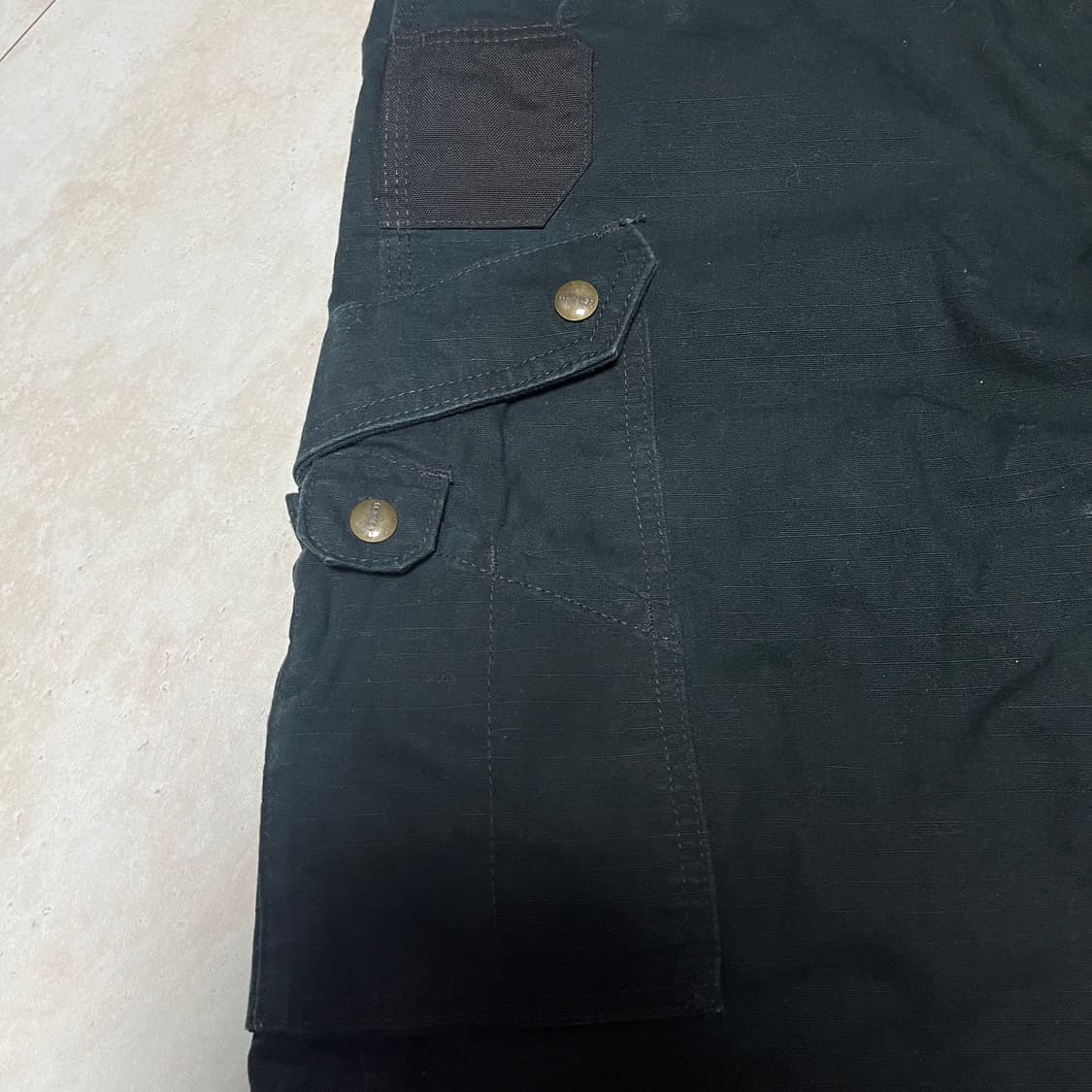 칼하트 립스탑 카고 쇼츠 반바지 B357-BLK 36 상품이미지2