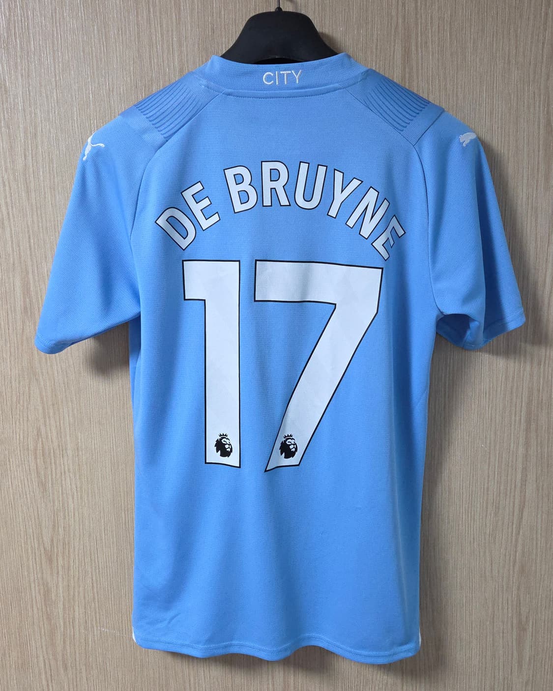 (착샷) 맨시티 유니폼 져지 23-24 시즌 홈 데브라이너  상품이미지3