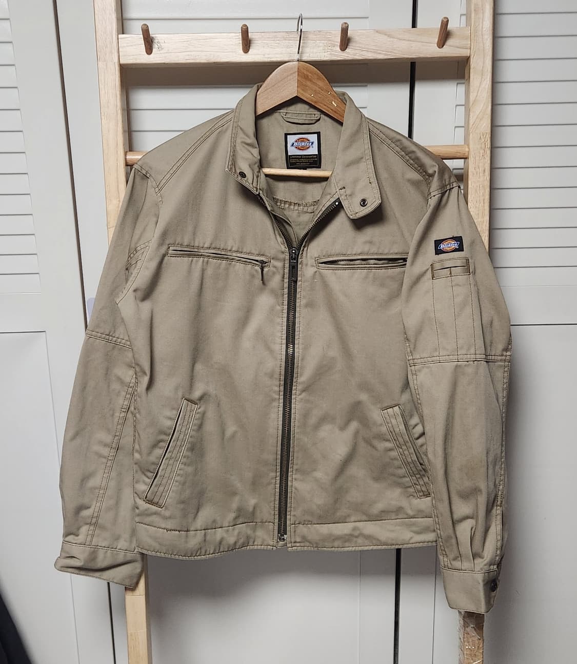 디키즈 베이지 디트로이트 워크 자켓 상품이미지1