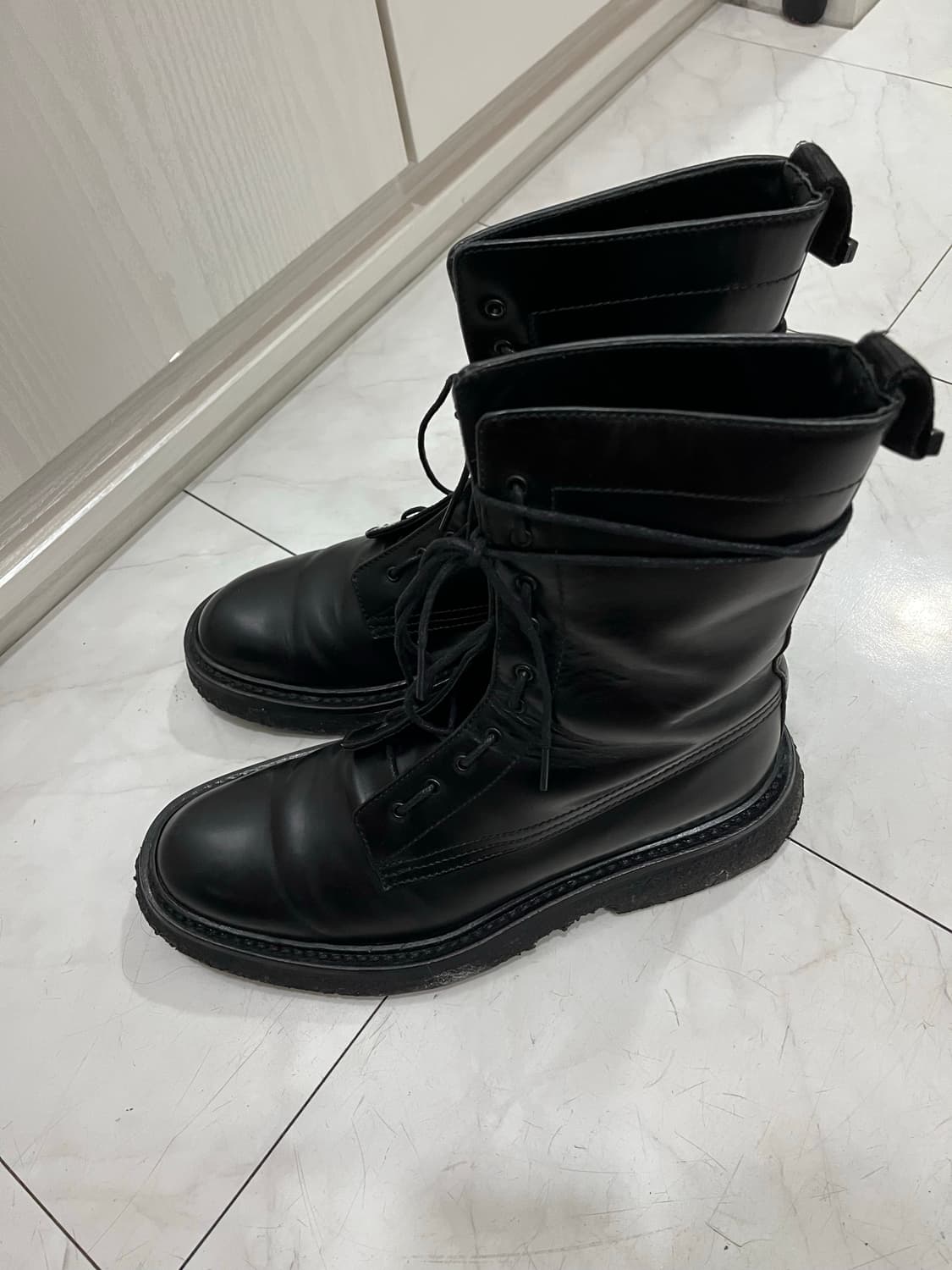 디올옴므 아카이브 07AW 네비게이트 컴뱃 부츠 상품이미지2