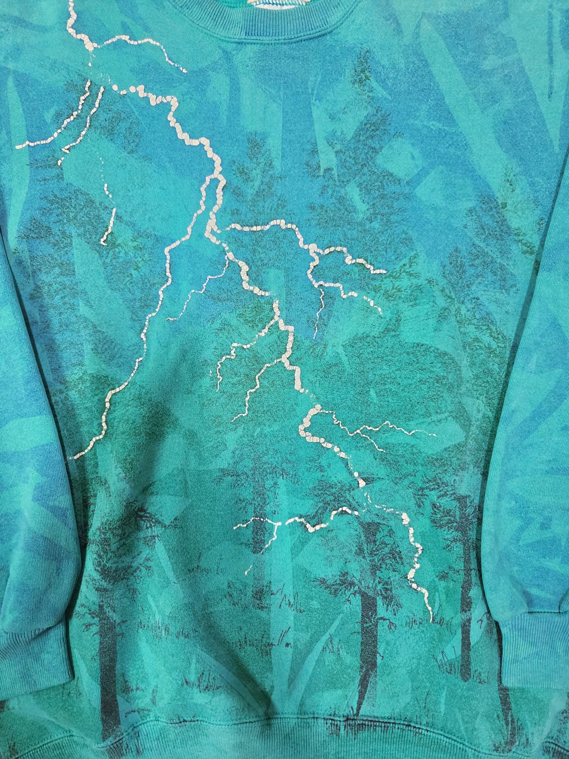 헤인즈 80s 민트 맨투맨 스웻셔츠 상품이미지4