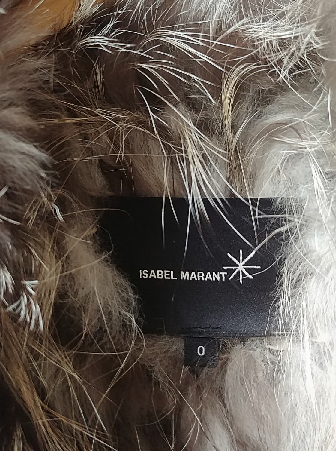 이자벨마랑Isabel Marant 폭스라쿤퍼 후드코트/0사이즈 상품이미지3