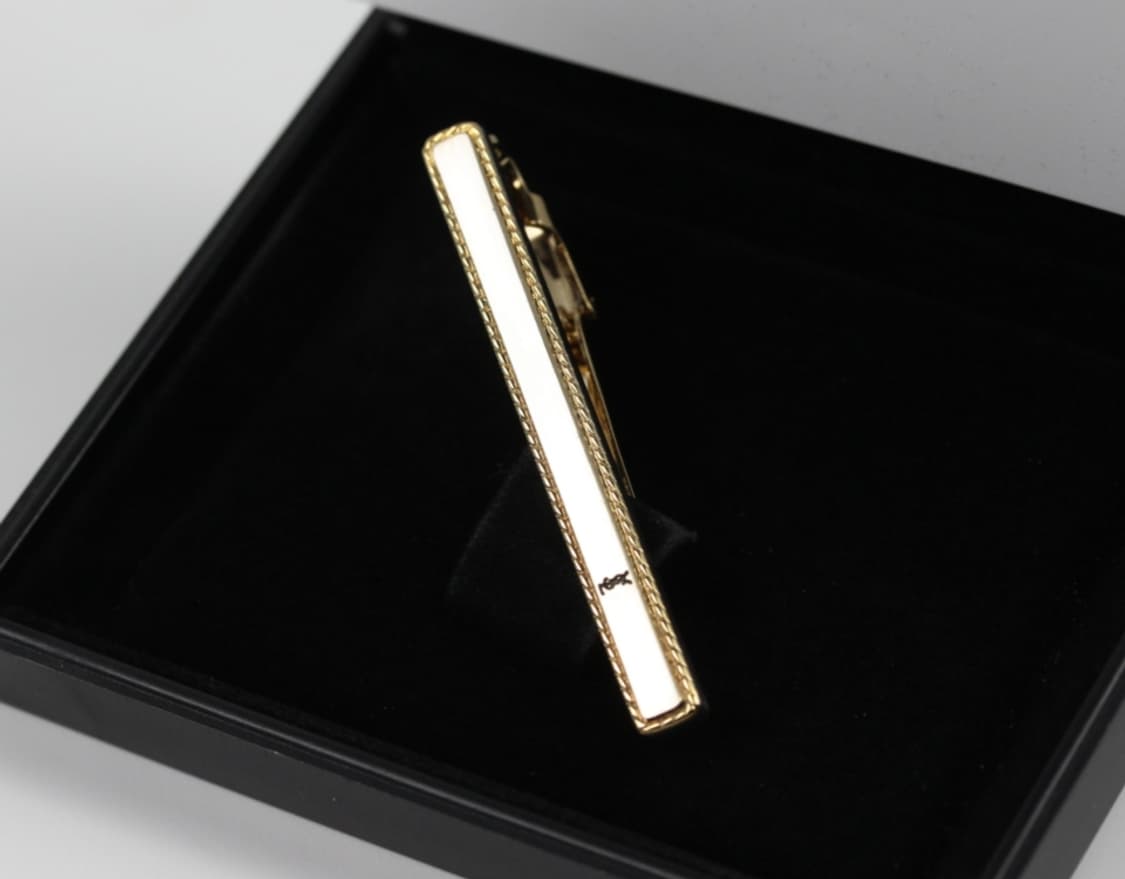 입생로랑 A-등급 5.1cm 남자 명품 넥타이핀 빈티지 상품이미지1