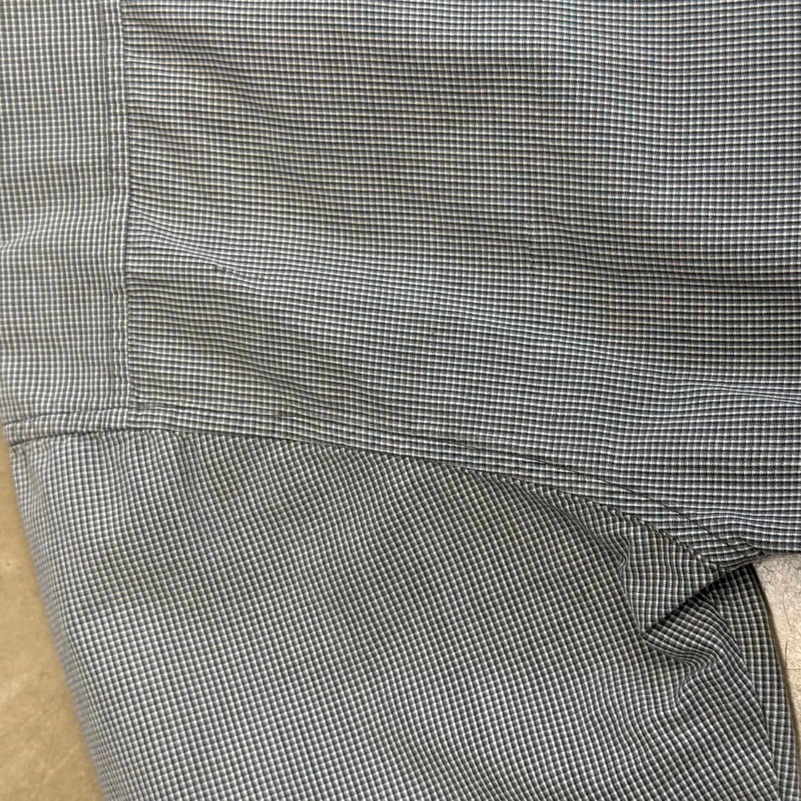 M 스투시 체크 반팔 셔츠 상품이미지6