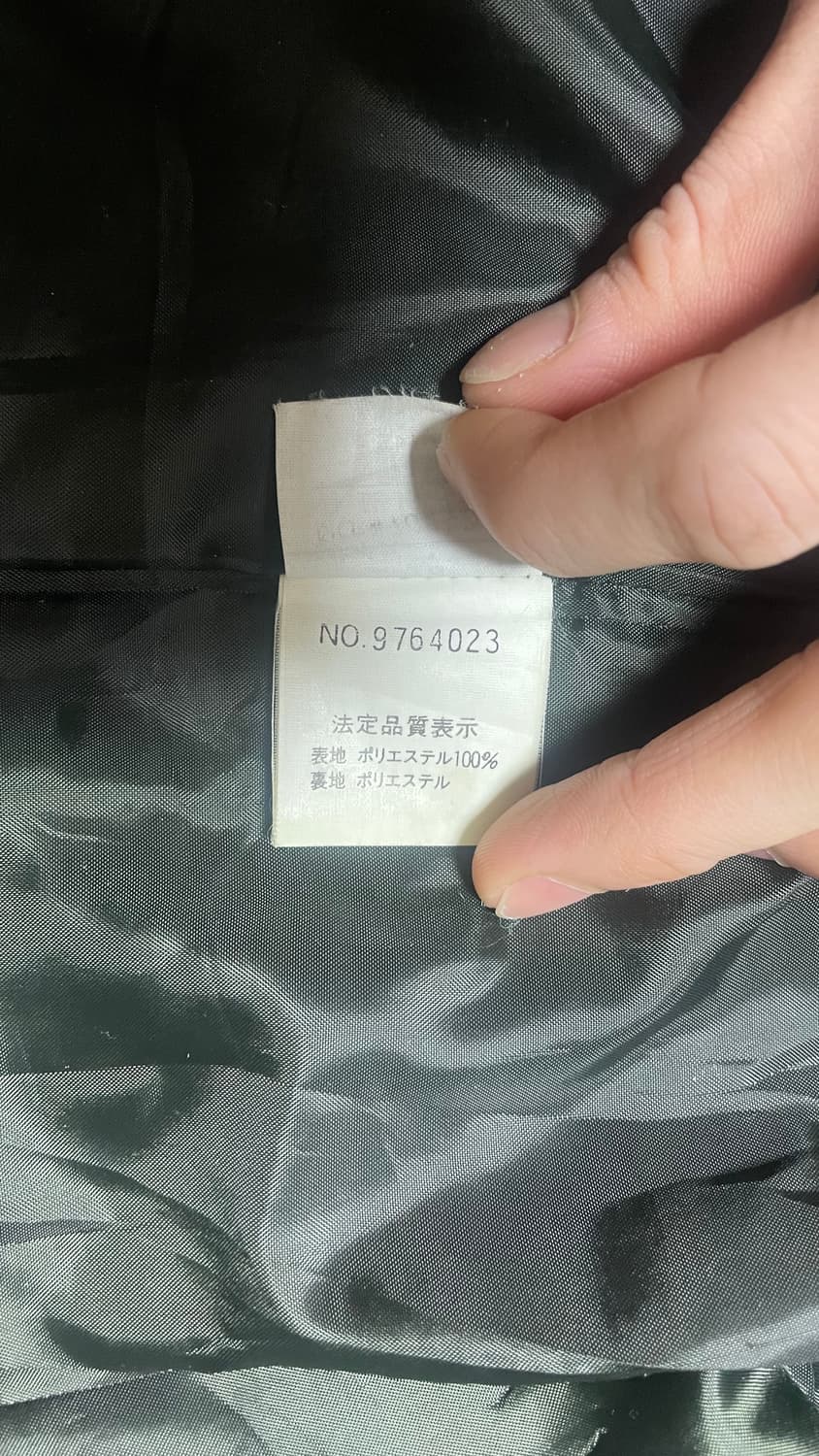 JPN 90s 일본 빈티지 Crudite 크루디트 벨벳 카키 셔츠자켓 M 상품이미지8