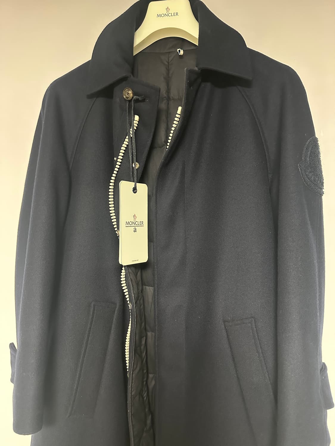 몽클레어 아미 콜라보 리버서블 패딩 코트 90-95 리버시블 양면 상품이미지2