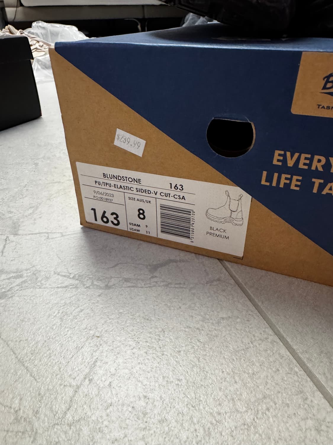 270) 블런드스톤 첼시 부츠 안전화 상품이미지3