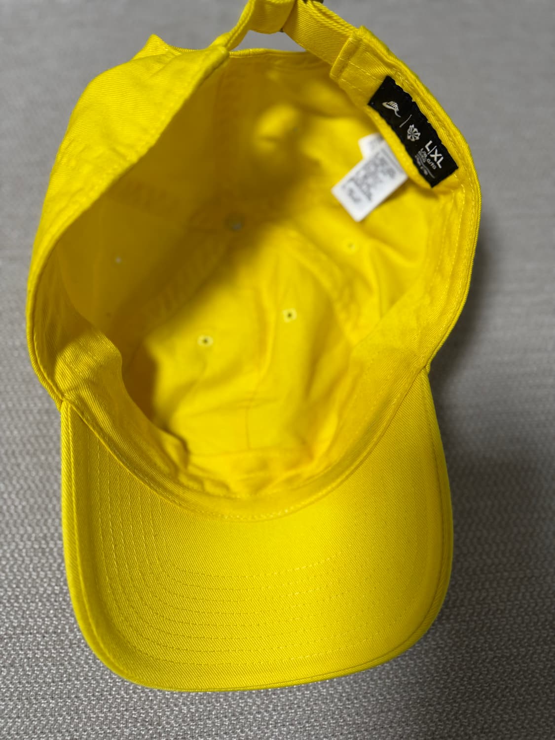 나이키 옐로우 클럽 캡 L/XL 상품이미지4